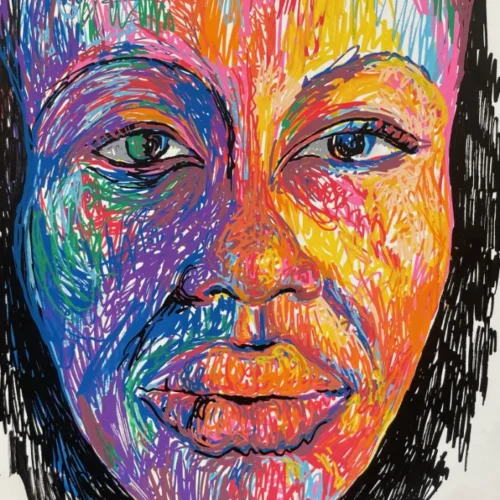 25€ - Measures (10/40cm x 19/24cm)
